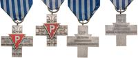 odznaka Krzyża Oświęcimskiego, razem 2 sztuki