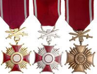 Krzyż Zasługi z Mieczami, złoty, srebrny, brązow