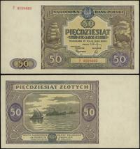 50 złotych 15.05.1946, seria P, numeracja 809466