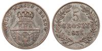 5 groszy 1835, Wiedeń, Plage 296
