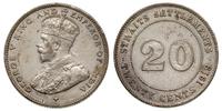 20 centów 1919, srebro '400' 5.38 g, KM. 30a