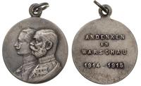 medalik propagandowy ANDENKEN AN WARSCHAU 1814-1
