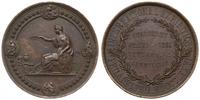 Stany Zjednoczone Ameryki (USA), medal sygnowany H MITCHELL wybity w 1876 z okazji Światowej Wystawy w Fila..