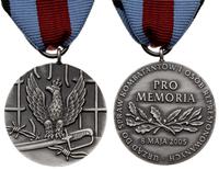 Medal "Pro Memoria" menniczy, biały metal 39 mm,