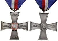 Krzyż Więźnia Politycznego SPbWP, biały metal 36