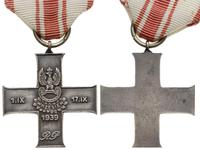 Krzyż Kampanii Wrześniowej 1939r., biały metal 4