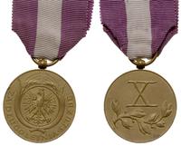 Brązowy Medal za Długoletnią Służbę, brąz 35 mm,