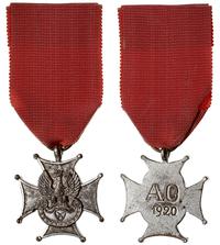 Krzyż Armii Ochotniczej 1920 piechota, brąz sreb