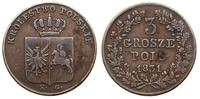 3 grosze 1831, Warszawa, Plage 282, Iger PL.31.1