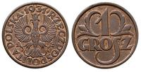 1 grosz 1931, Warszawa, piękny, Parchimowicz 101
