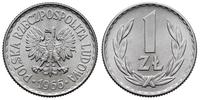 1 złoty 1966, Warszawa, piękny stan zachowania, 