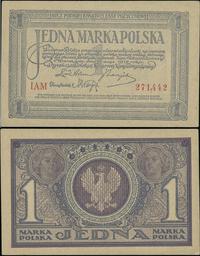 1 marka polska 17.05.1919, seria IAM 271442, zao