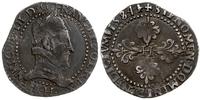 1/2 franka 1584 /B, Rouen, srebro 7.03 g, ciemna