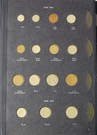 Polska, klaser z monetami obiegowymi, 1949-1973