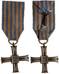 Krzyż Pamiątkowy Monte Cassino, brąz 41 x 41 mm,