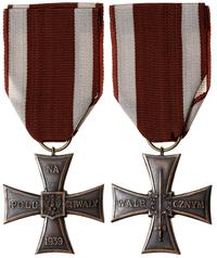 Replika - Krzyż Walecznych 1939, brąz 44 x 44 mm
