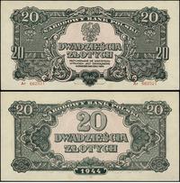 20 złotych 1944, "obowiązkowe" seria Ar nr 66252