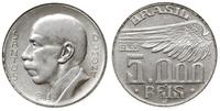 5.000 reis 1938, Alberto Santos Dumont, srebro "