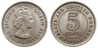 5 centów 1958, miedzionikiel, KM 1