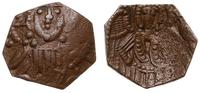 AE trachy 1204-1261, Konstantynopol, Aw: Popiers