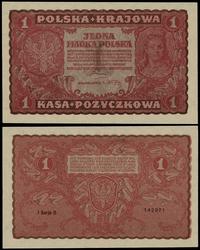 1 marka polska 23.08.1919, I Serja O, numeracja 