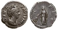 denar pośmiertny 146-161, Rzym, Aw: Popiersie ce