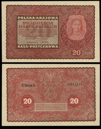 20 marek polskich 23.08.1919, II Serja S, numera