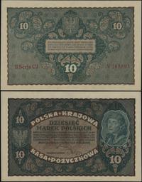10 marek polskich 23.08.1919, seria II-CJ, numer