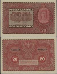 20 marek polskich 23.08.1919, seria II-DP, numer