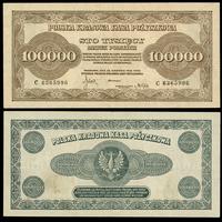 100 000 marek polskich 30.08.1923, seria C, zgię