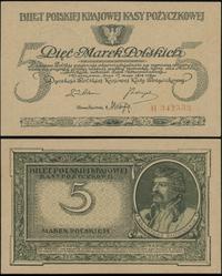 5 marek polskich 17.05.1919, seria H, numeracja 