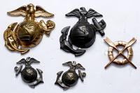 odznaki Korpusu Marines (4 sztuki) i Straży Przy