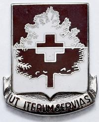 odznaka 46 Batalionu Medycznego Armii Stanów Zje