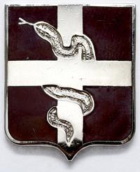 odznaka 57 Batalionu Medycznego Armii Stanów Zje
