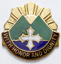 odznaka 244 Grupy Medycznej Armii Stanów Zjednoc