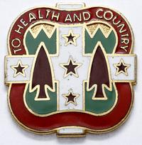 odznaka 33 Szpitala Polowego Armii Stanów Zjedno