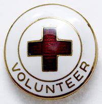 odznaka wolontariusza medycznego Armii Stanów Zj