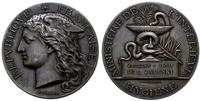 medal nagrodowy 1890 rok, sygnowany H. PONSCARME
