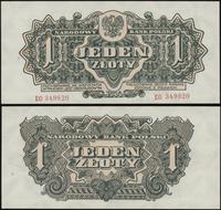 1 złoty 1944, w klauzuli "obowiązkowym", seria E
