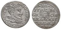 Polska, trojak, 1596
