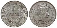 2.000 reis 1924, srebro "500" 7.87 g, pięknie za