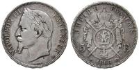 5 franków 1868, Strasburg, srebro '900' 24.76 g,