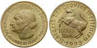 10.000 marek 1923, miedź złocona średnica 44.5 m