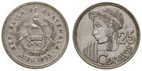 25 centavos 1955, srebro ''720'' 8.33 g, KM. 258