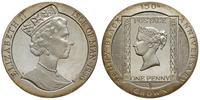 1 korona 1990, "Penny Black", srebro "925" 28.38