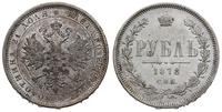 rubel 1878 / СПБ- НФ, Petersburg, srebro 20.65 g