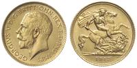 1/2 funta 1912, Sydney, złoto 3.98 g, wyśmienity