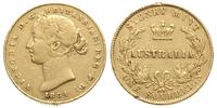 1 suweren /funt/ 1864, rzadki typ monety, złoto 