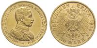 20 marek 1914/A, Berlin, cesarz w mundurze, złot