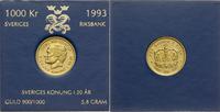 1.000 koron 1993, 20-lecie koronacji króla Gusta